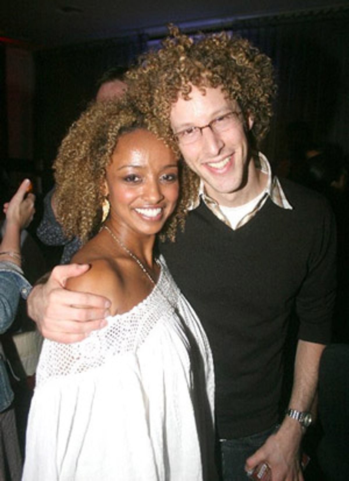 Asmeret Ghebremichael and Noah Weisberg at 