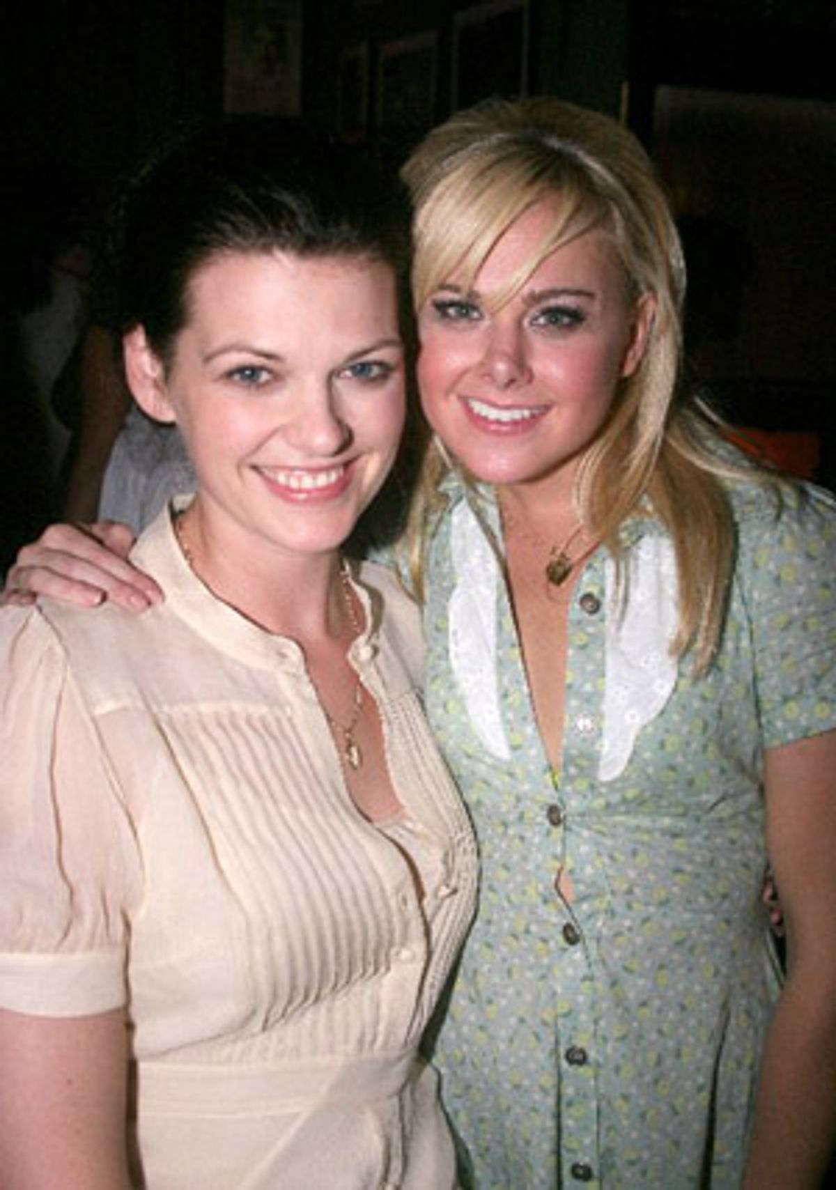 Kate Shindle and Laura Bell Bundy at 
