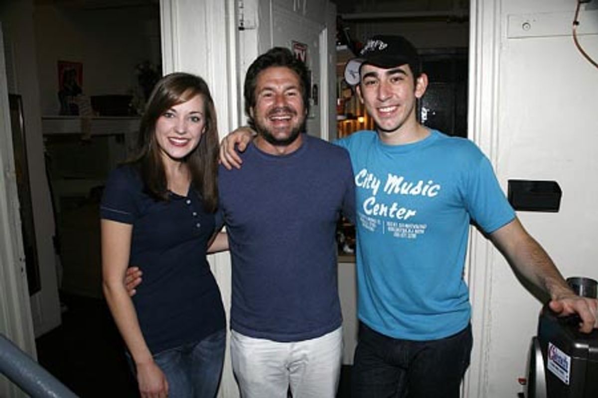 Laura Osnes, John Melendez and Max Crumm at 
