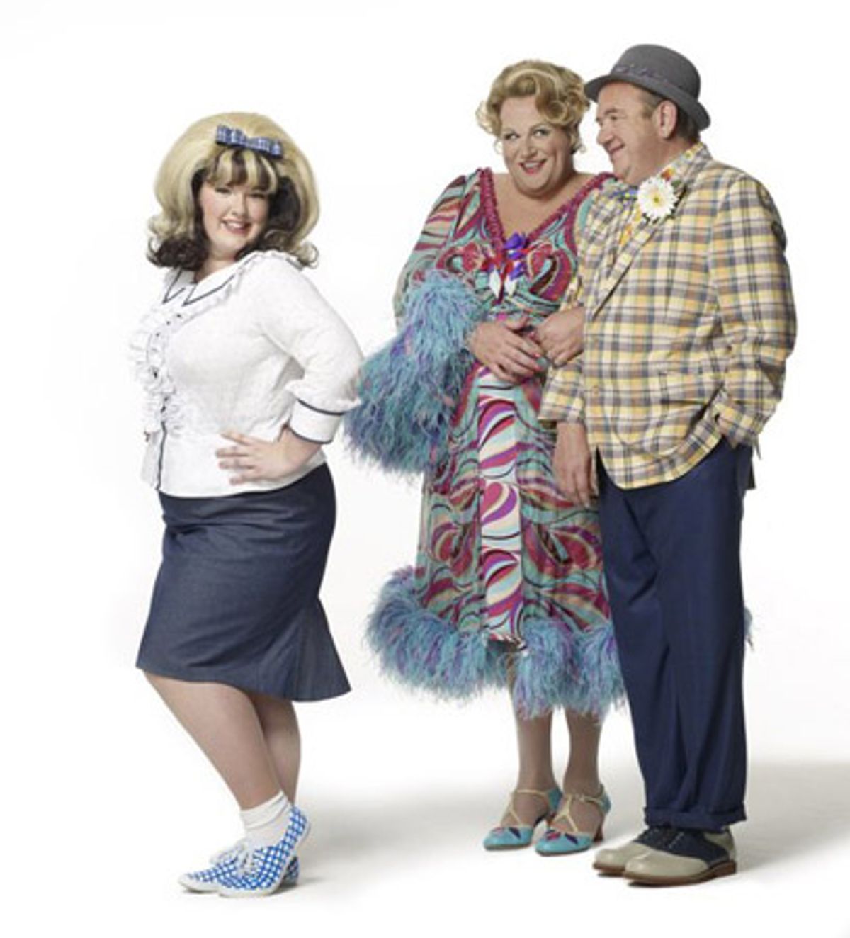 Leanne Jones, Michael Ball and Mel Smith at 