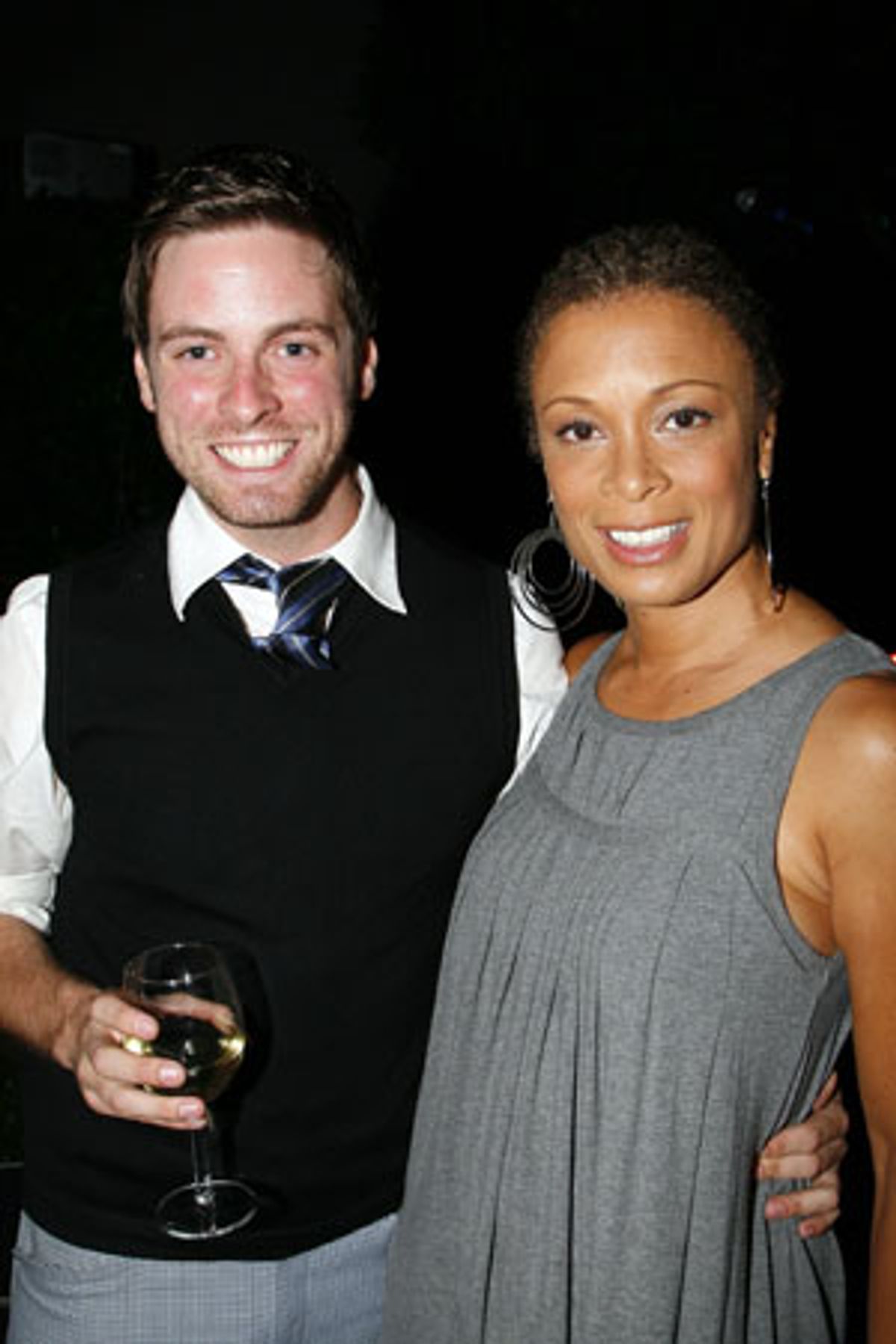 Trapper Felides and Valarie Pettiford at 