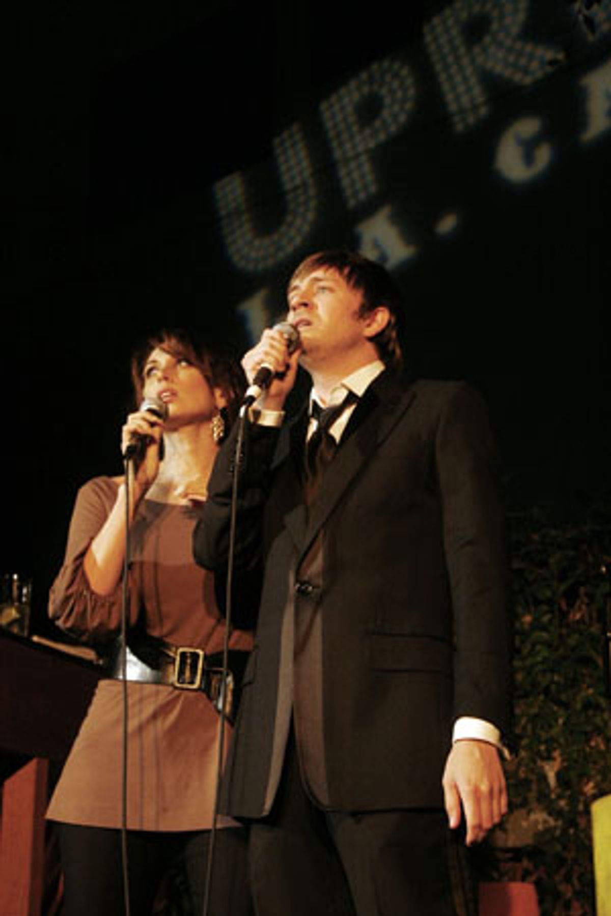 Lesli Margherita and Tom Lenk


 at 