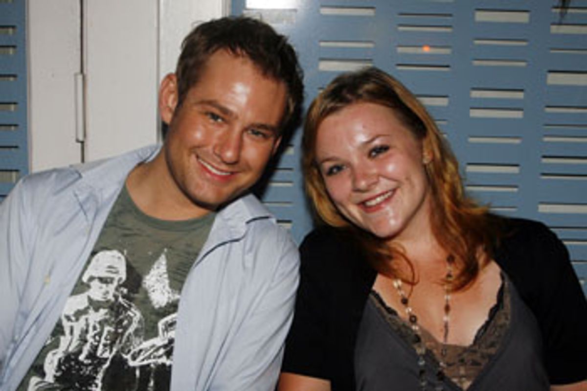 Chad Kimball and Audra Mae at 