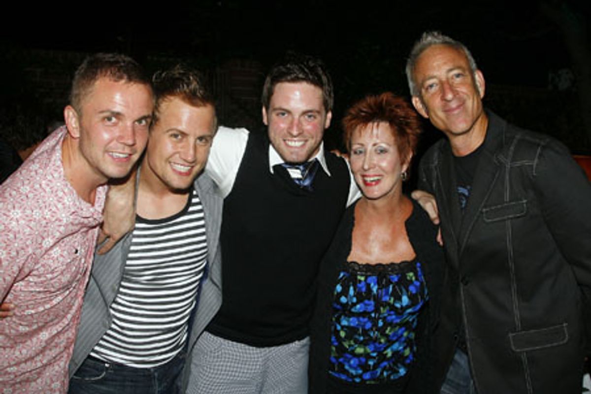 Shane Scheel, Chris Isaacson, Trapper Felides, Ruth Williamson and Brian Frank at 