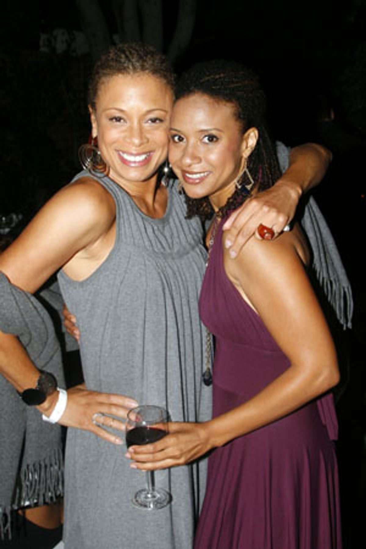 Valarie Pettiford and Tracie Thoms at 