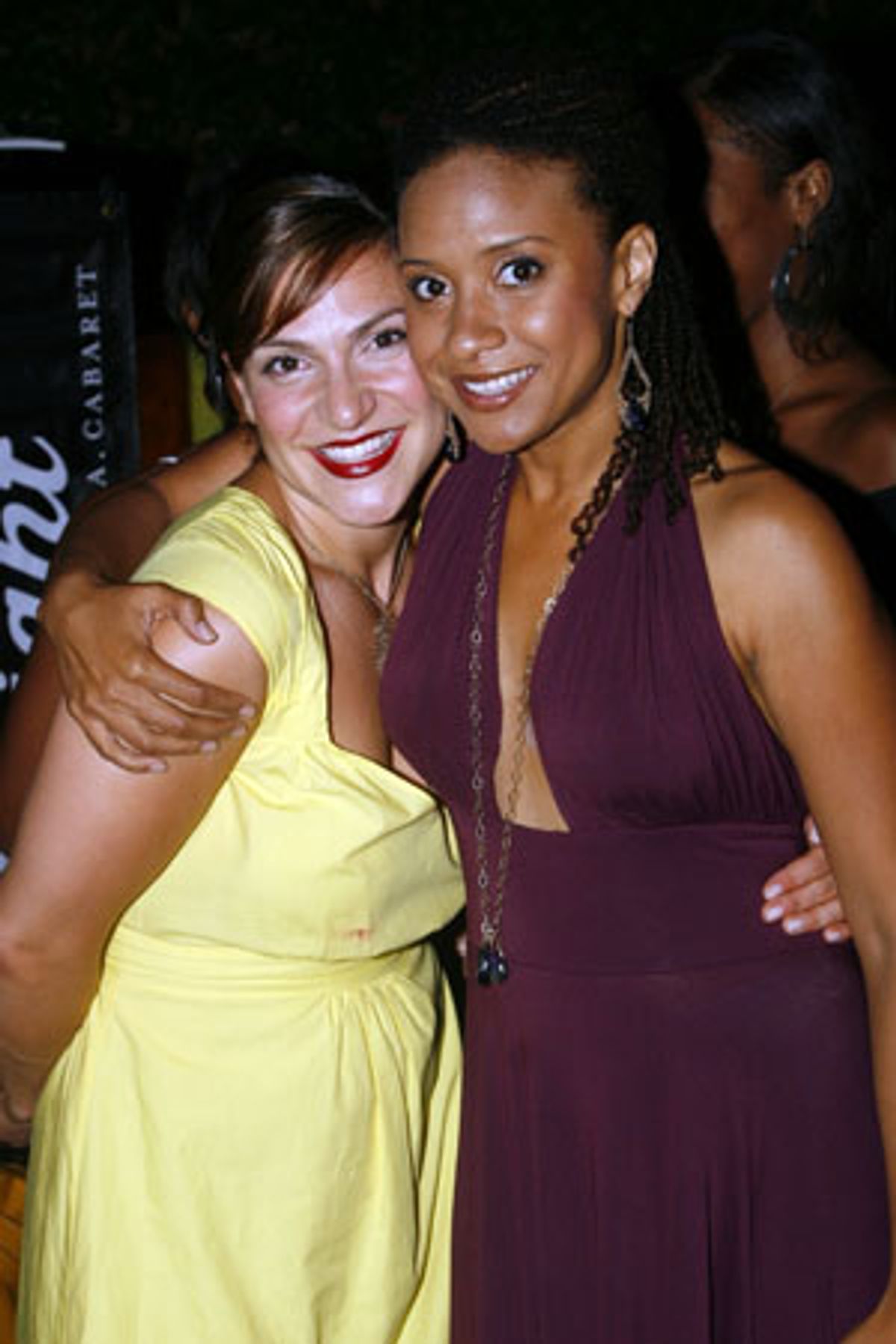 Shoshana Bean and Tracie Thoms at 