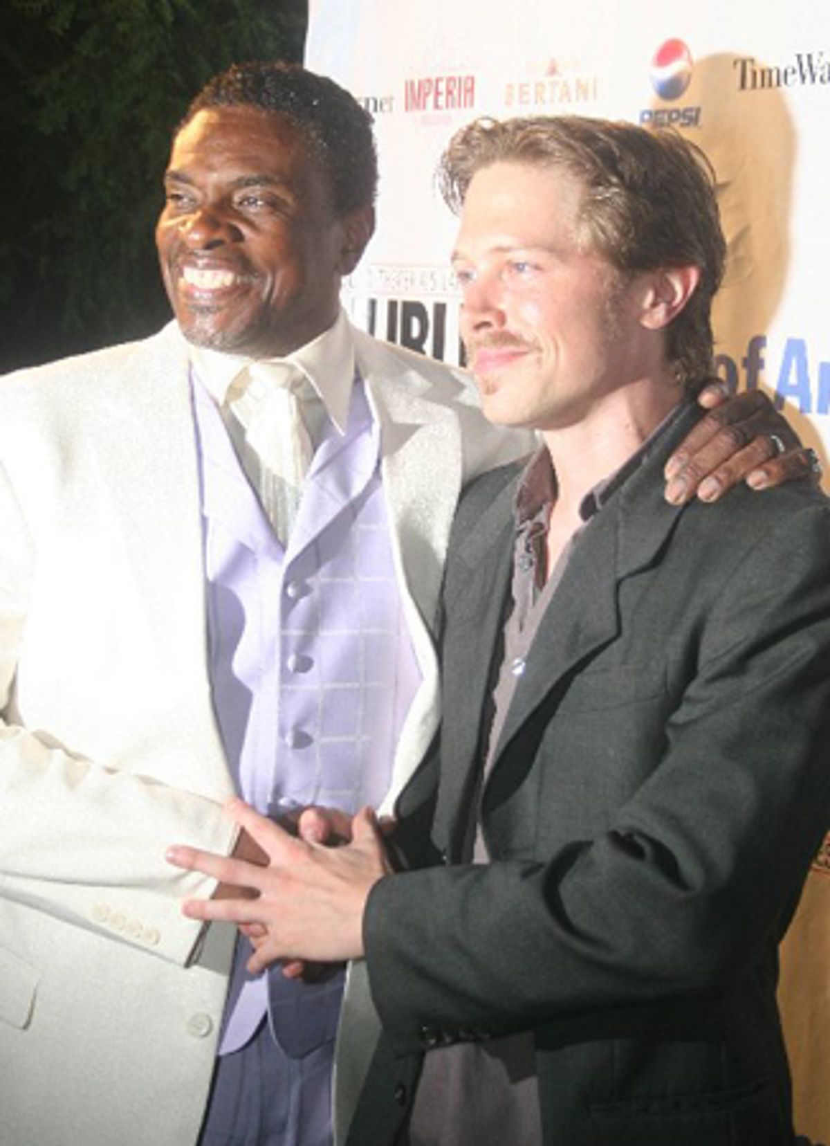Keith David and Austin Lysy at 
