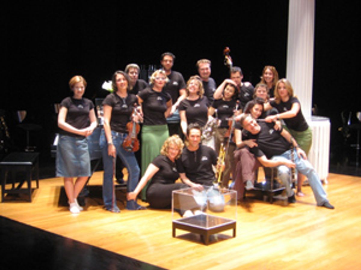 Three more waiting: Bruce Sabath, Kristin Huffman and Heather Laws at 