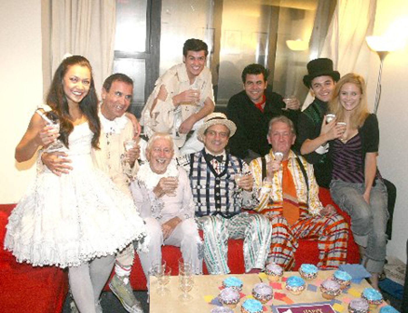 Photo Flash: Fantasticks Curtain Call & Anniversary Toast  Image