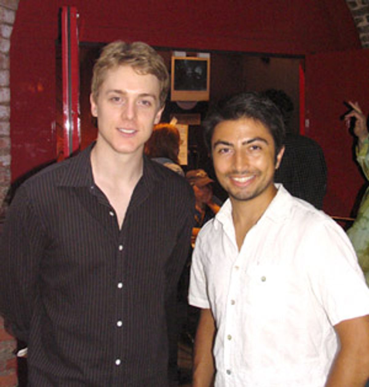Shonn Wiley and Shaun Taylor-Corbett at 'Asking for It' Opening Night