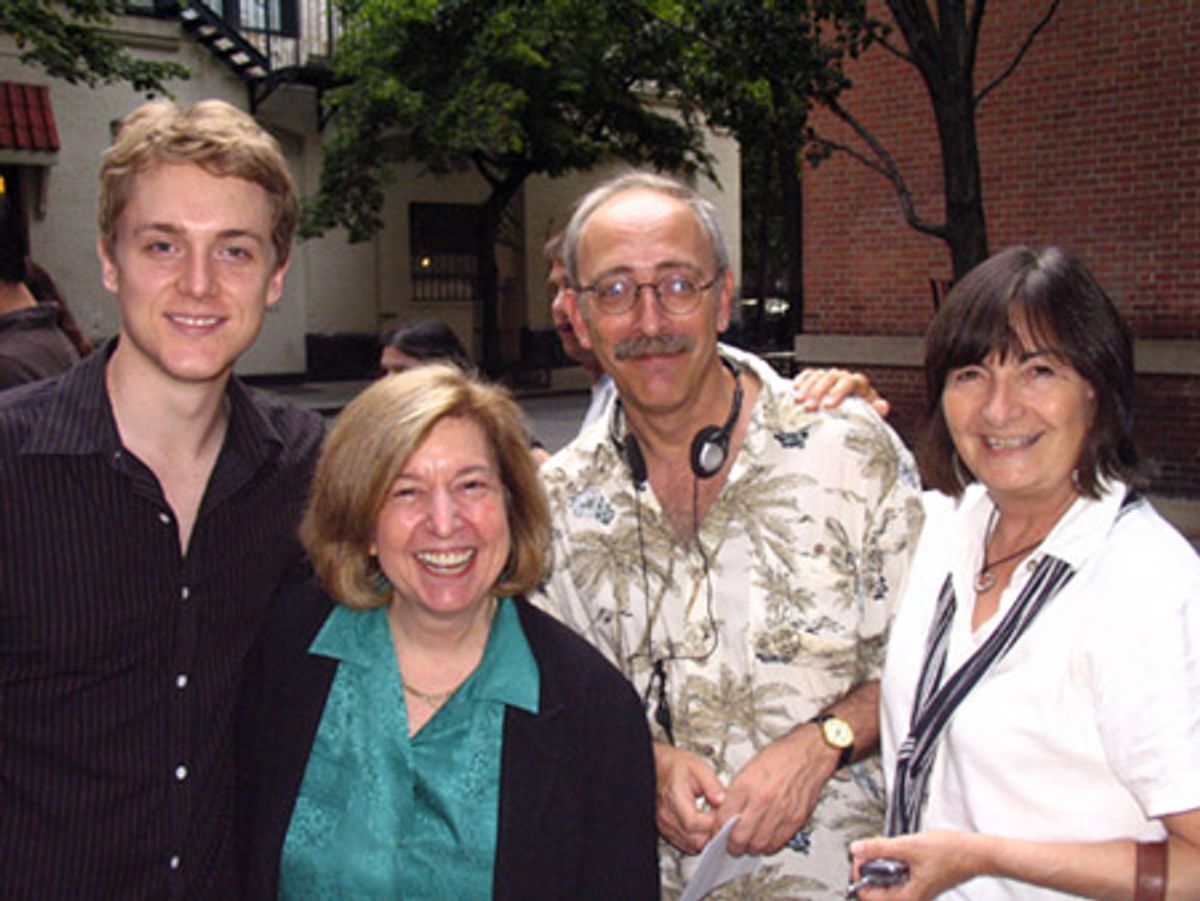 (l-r) Shonn Wiley, Melanie Herman, Jeff Hochhauser and Lynne Taylor-Corbett (Director) at 