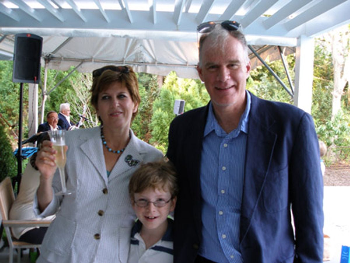 Sara Oppenheim & Al Boland with Julian at Harold Clurman Festival of the Arts Reception