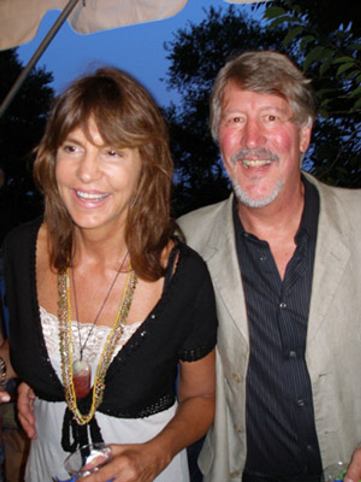 Oscar winner Mercedes Ruehl and husband artist David Geiser
 at 