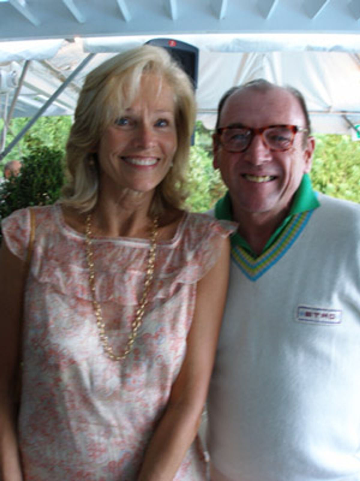 Brenda Seimer Scheider and Edward Callaghan at Harold Clurman Festival of the Arts Reception