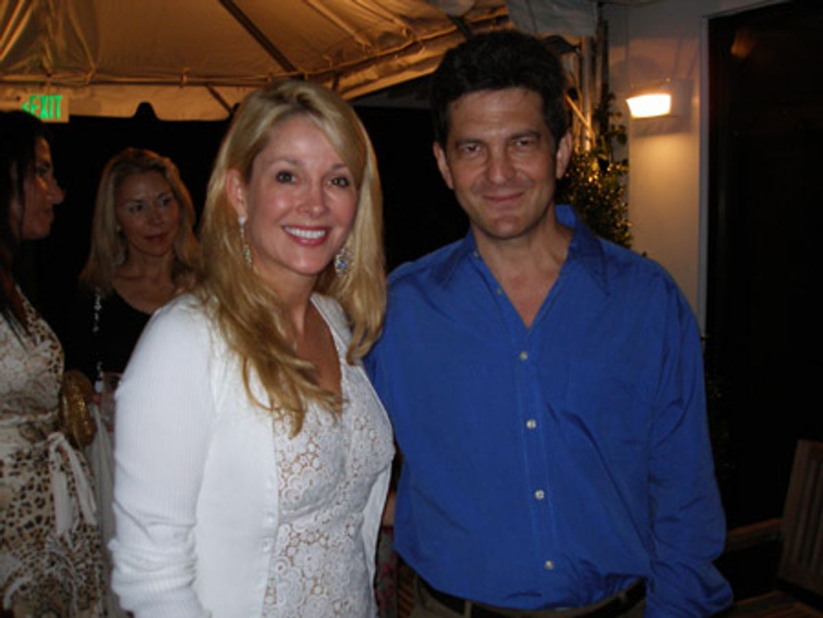 Debra Wasser and Tom Oppenheim at Harold Clurman Festival of the Arts Reception
