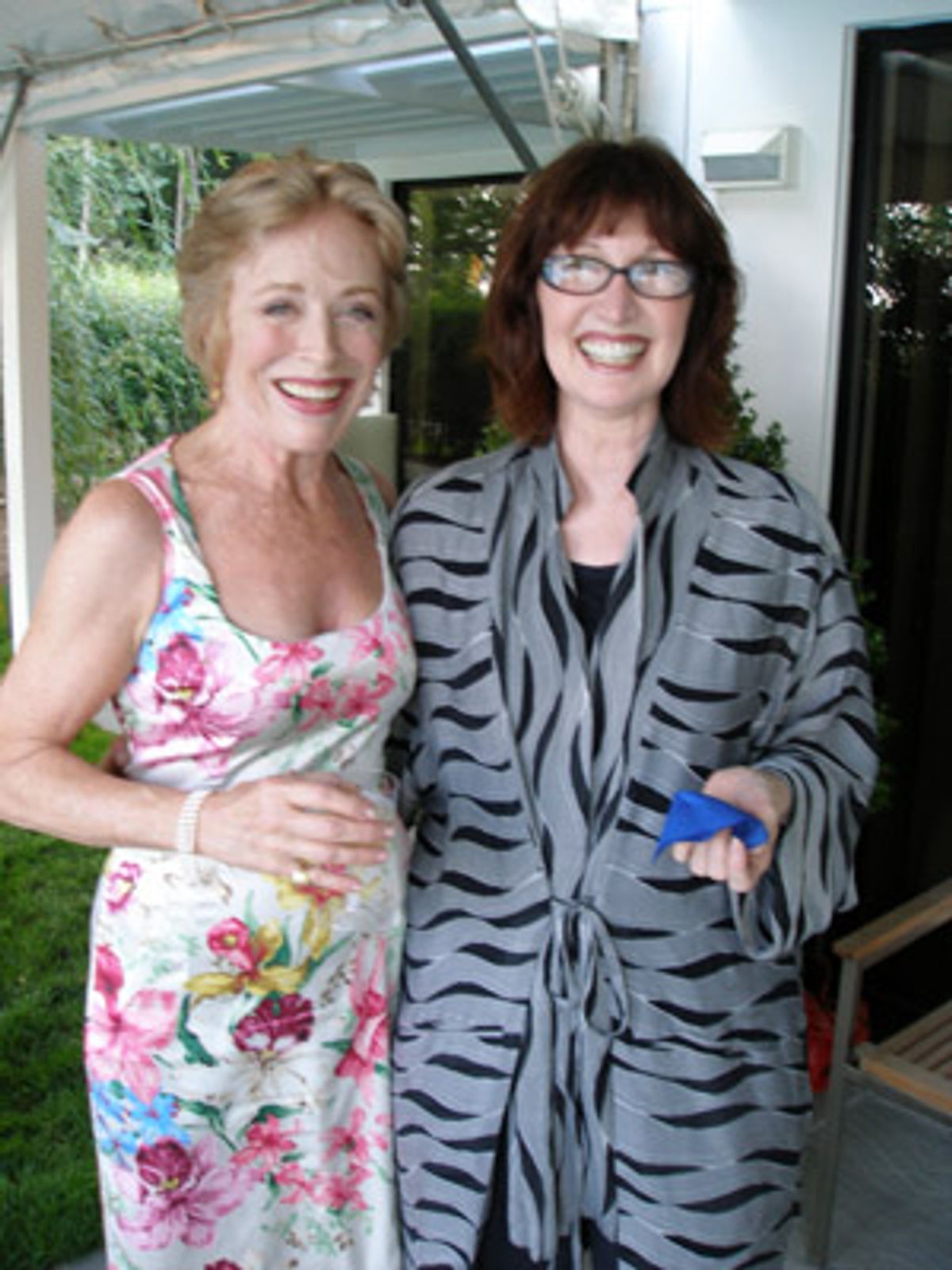 Holland Taylor and Joanna Gleason at Harold Clurman Festival of the Arts Reception