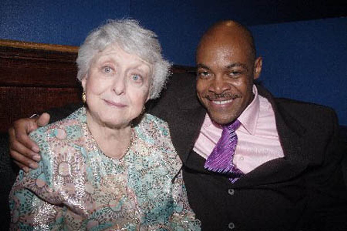 Celeste Holm and Devin Richards
 at 