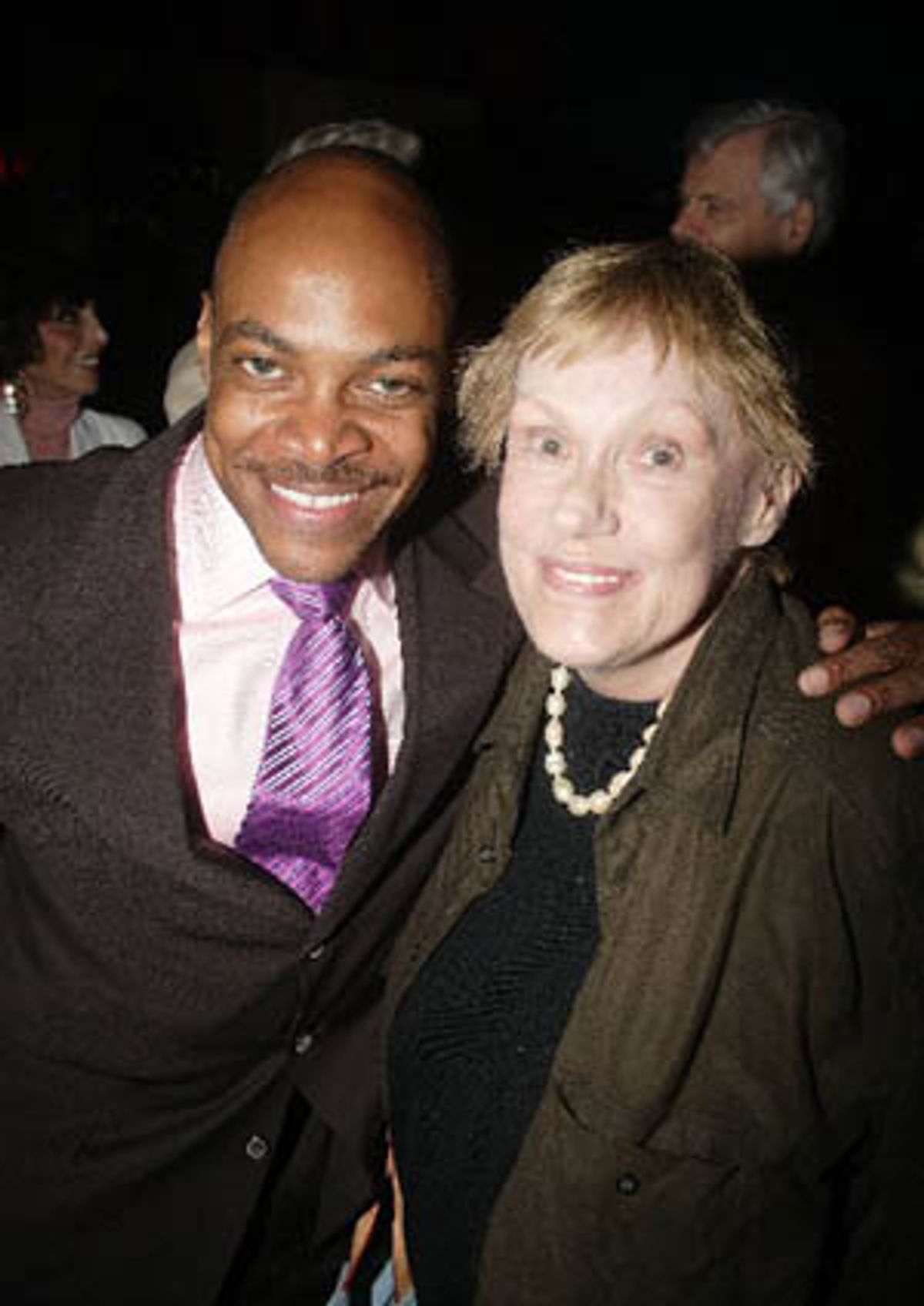 Devin Richards and Tammy Grimes
 at 