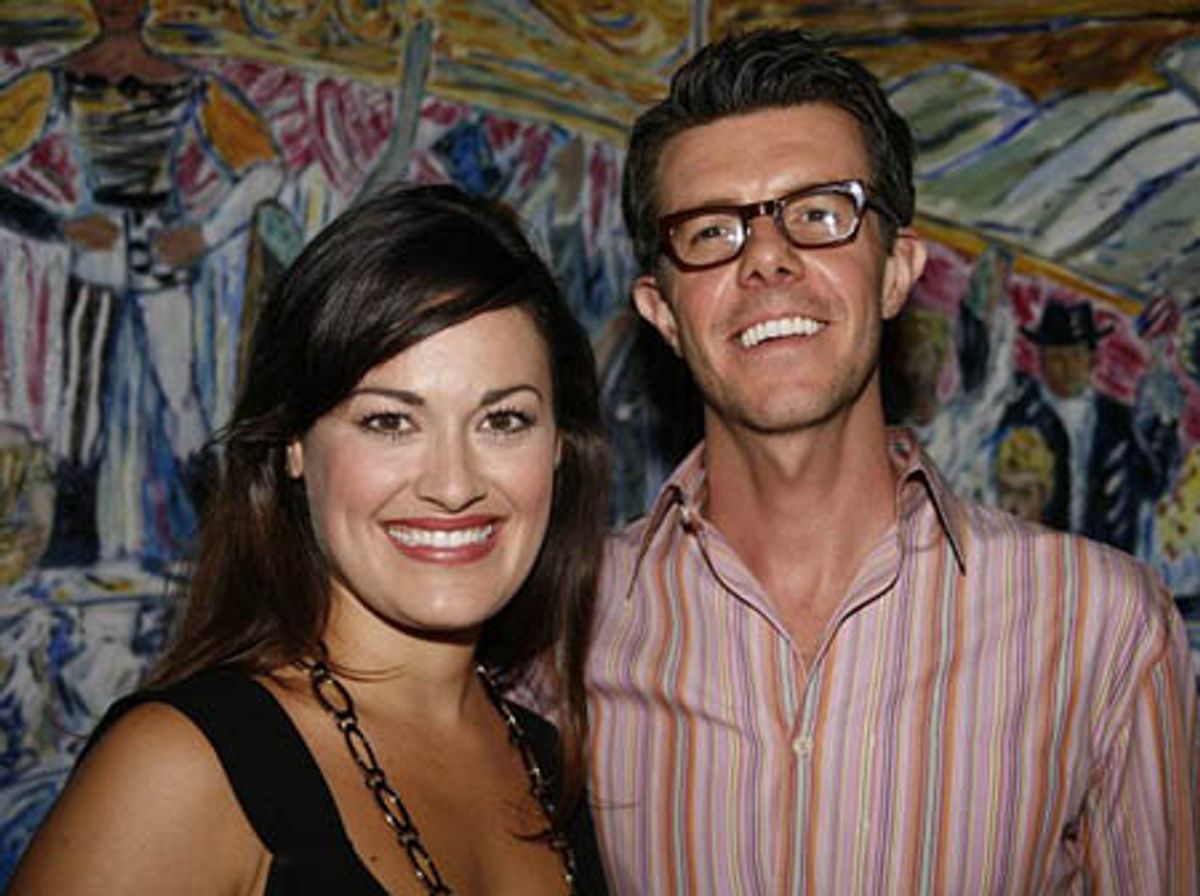 Ashley Brown and Gavin Lee at 