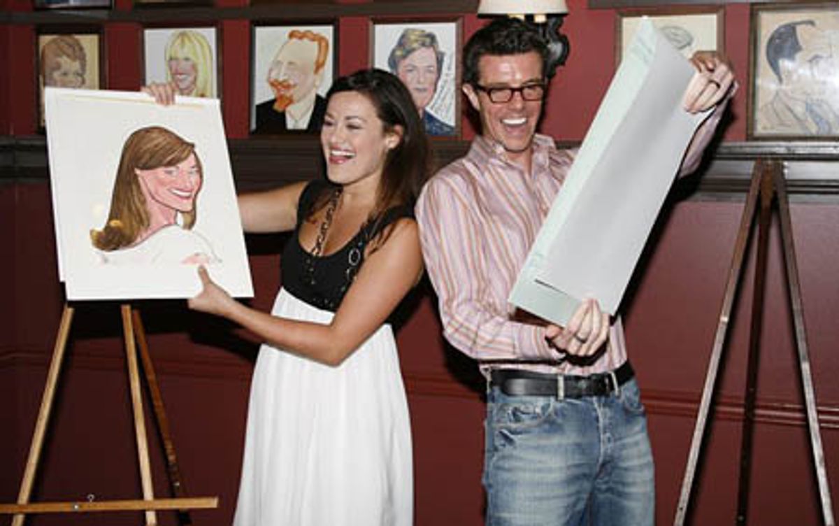 Ashley Brown and Gavin Lee at 