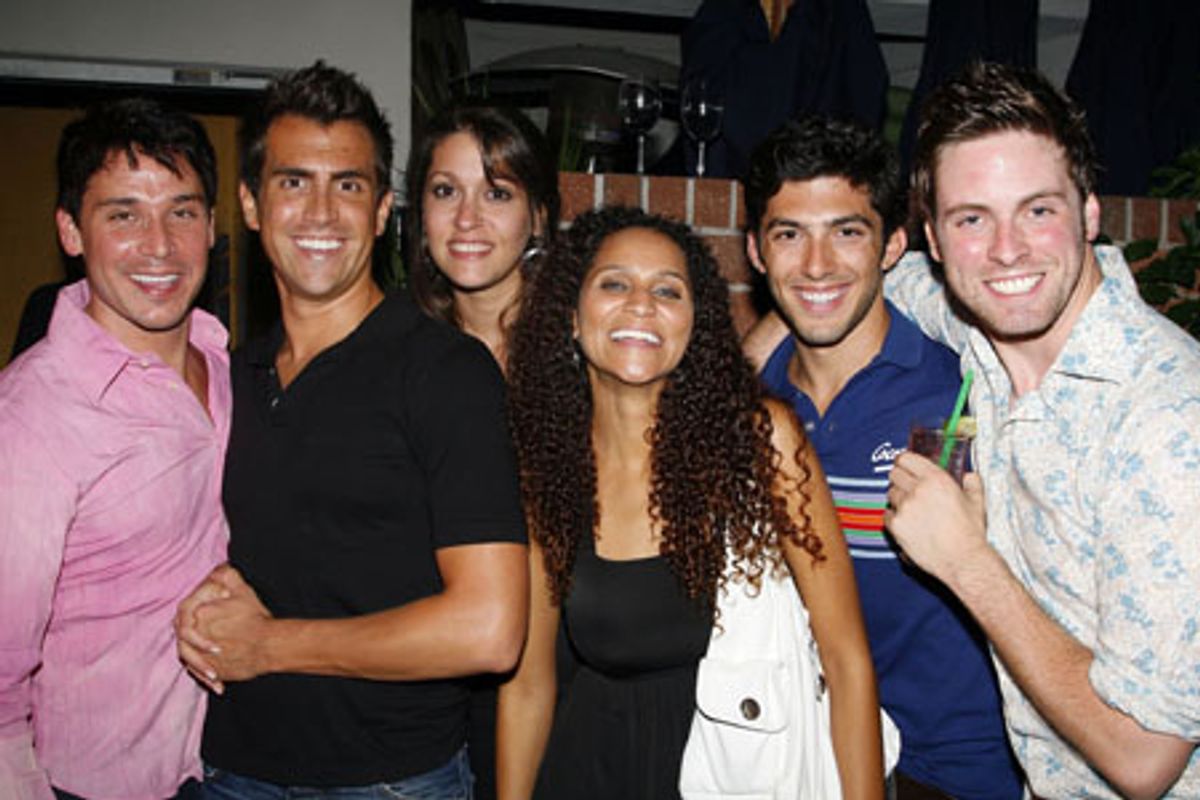 Kristoffer Cusick, Eric Matthew Ruiz, Andie Raab, Talia Thiesfield, Stephen Rosenberg, and Trapper Felides at 