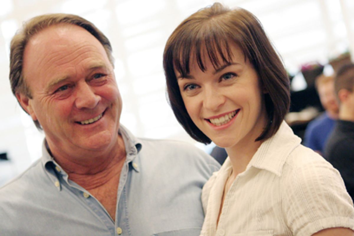 Christopher Cazenove and Lisa O'Hare at 