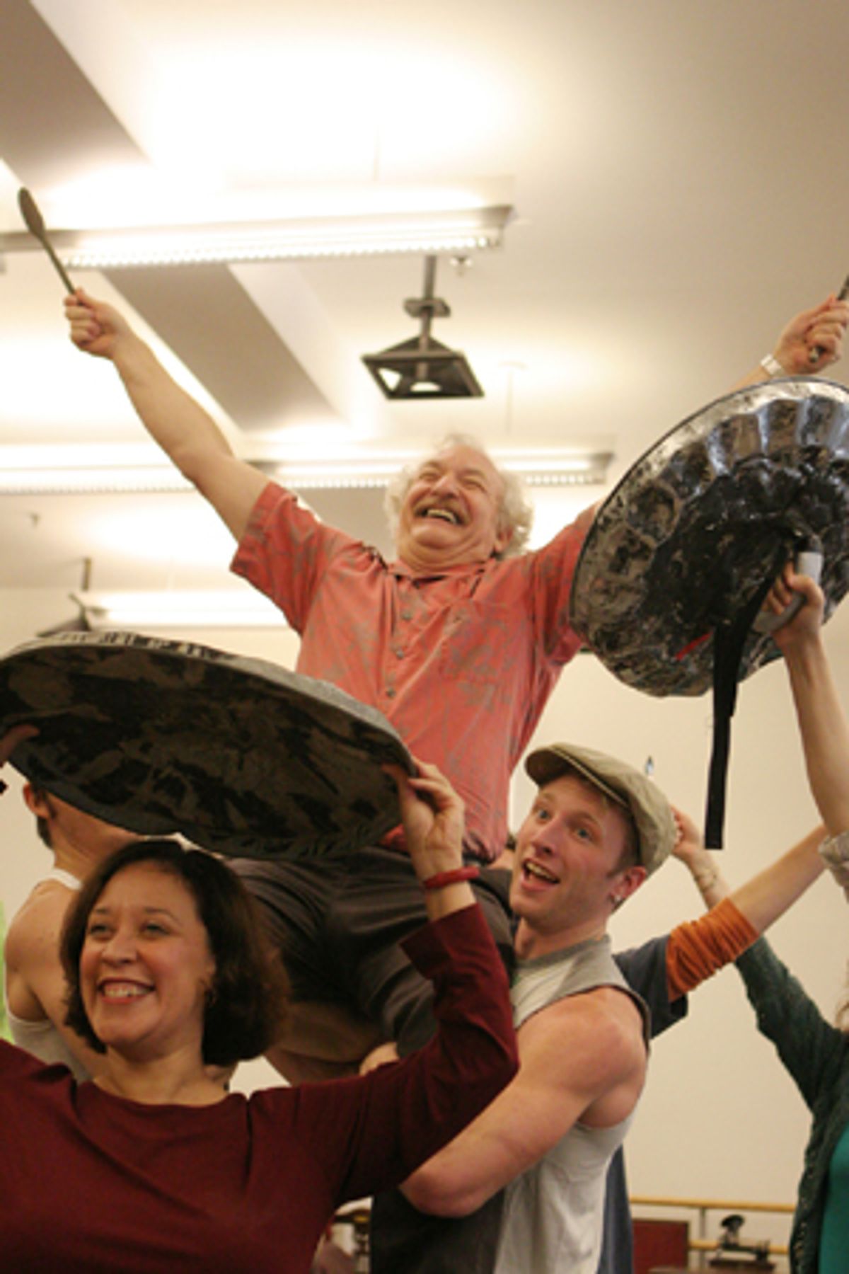 Tim Jerome and company with a 'Little Bit of Luck' at 