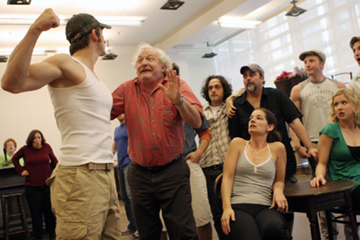 Tim Jerome with ensemble at 