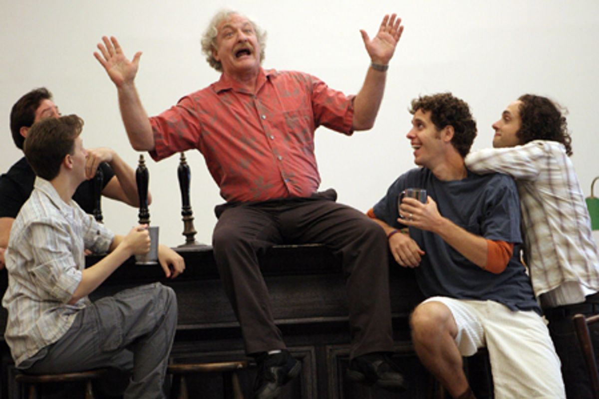 Tim Jerome with ensemble at 