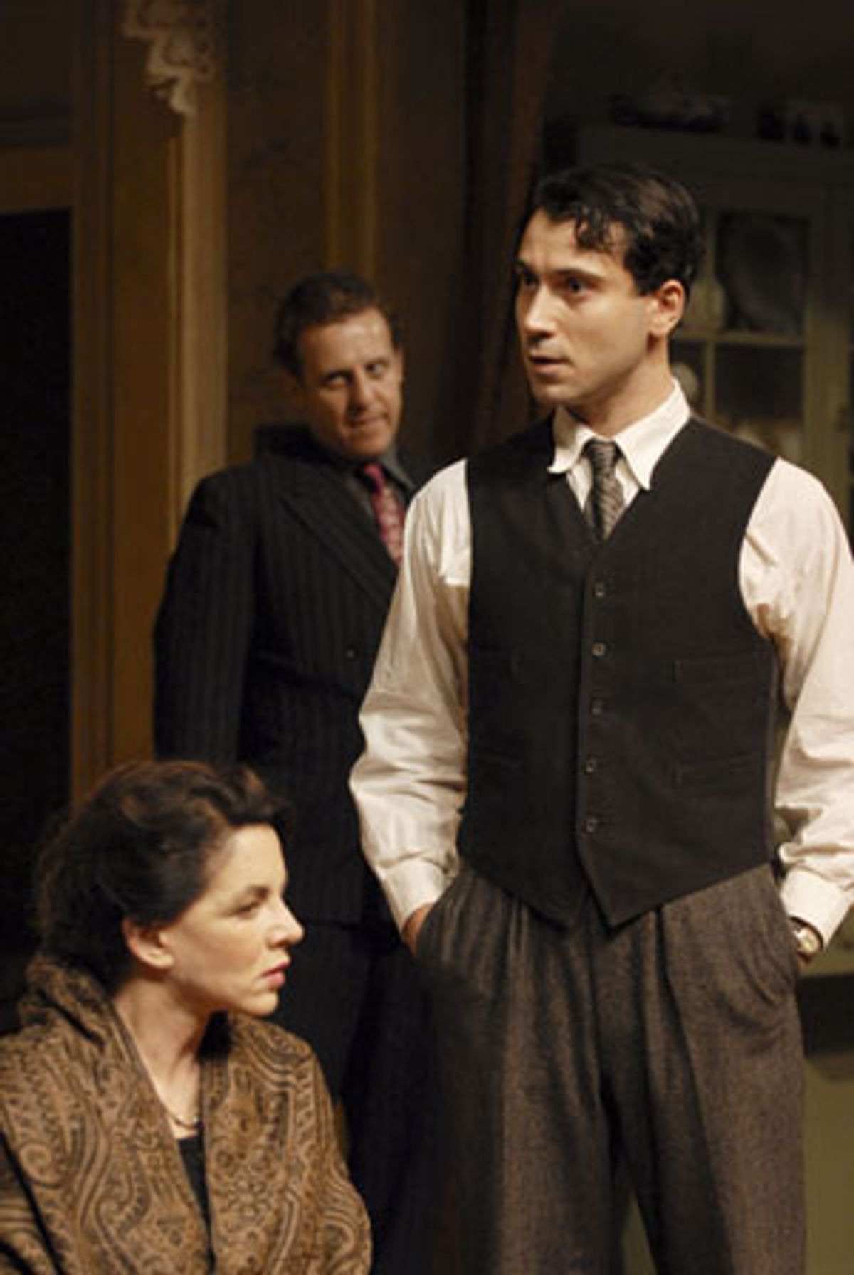 Stockard Channing, Ben Turner and Nigel Lindsay at 