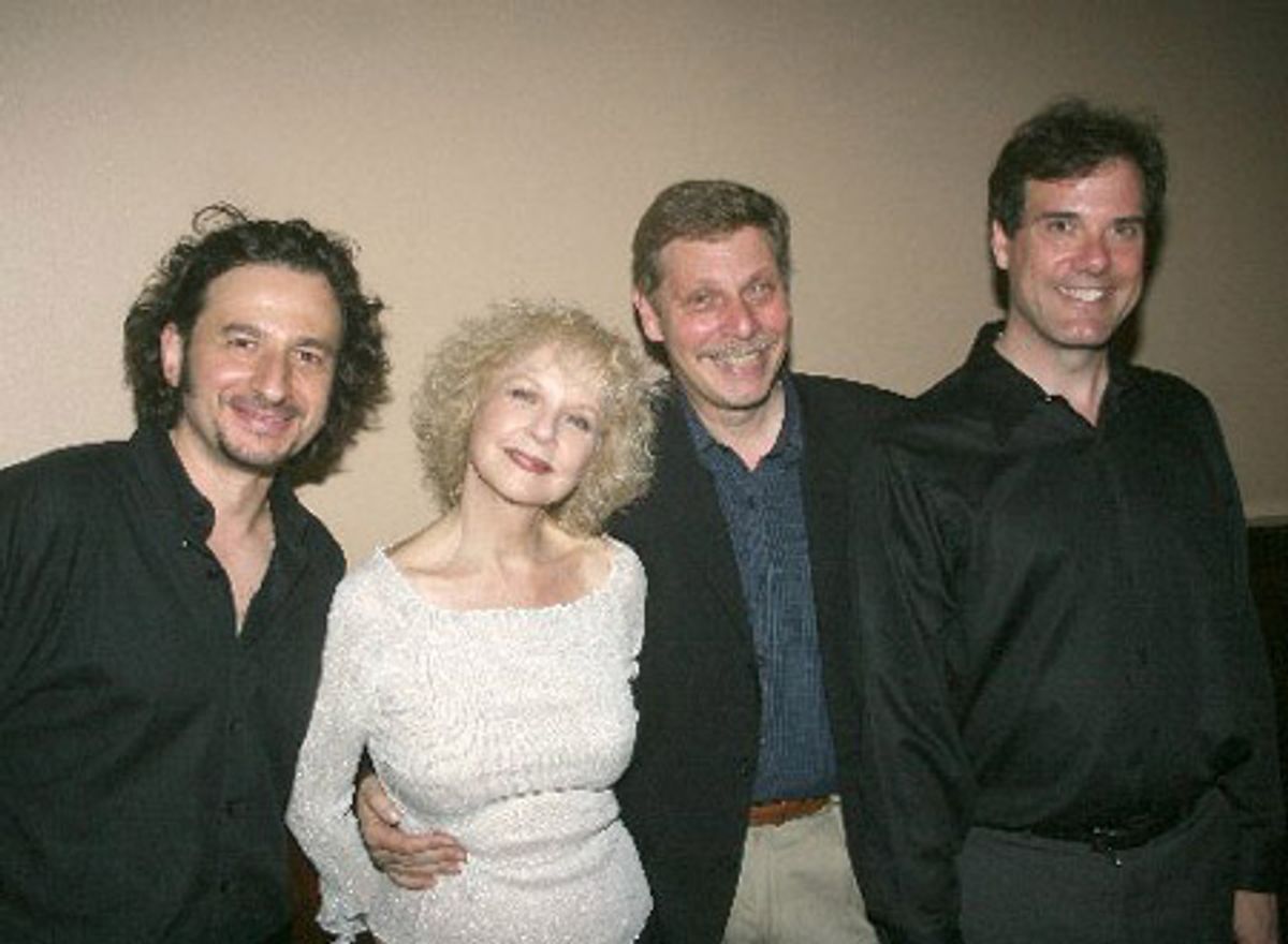 Louis Tucci, Penny Fuller, Barry Kleinbort and Paul Greenwood at 