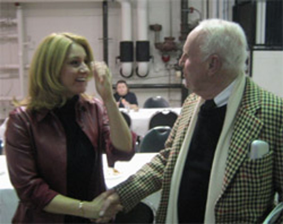 Kristin Huffman and George Furth at 