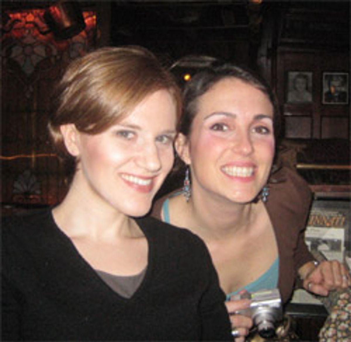 Leenya Rideout and Amy Justman at 