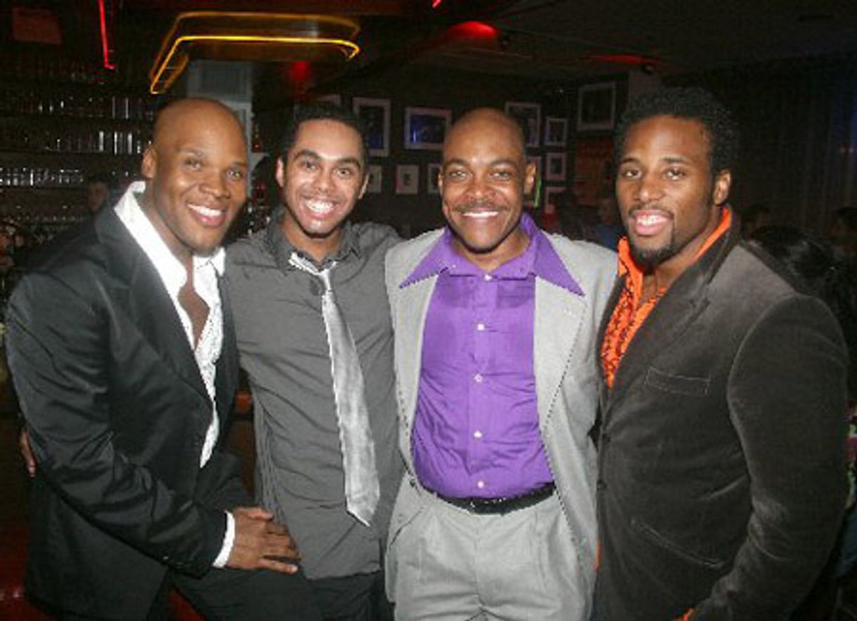 Michael Scott James, Jesse Nager, Devin Richards and Maurice Murphy at 