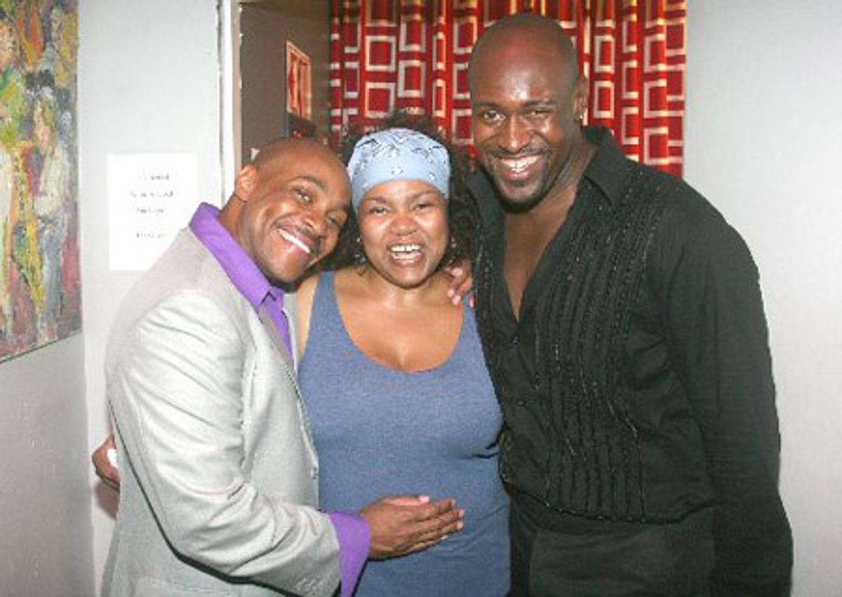 Devin Richards, Aisha DeHaas and John Eric Parker at 