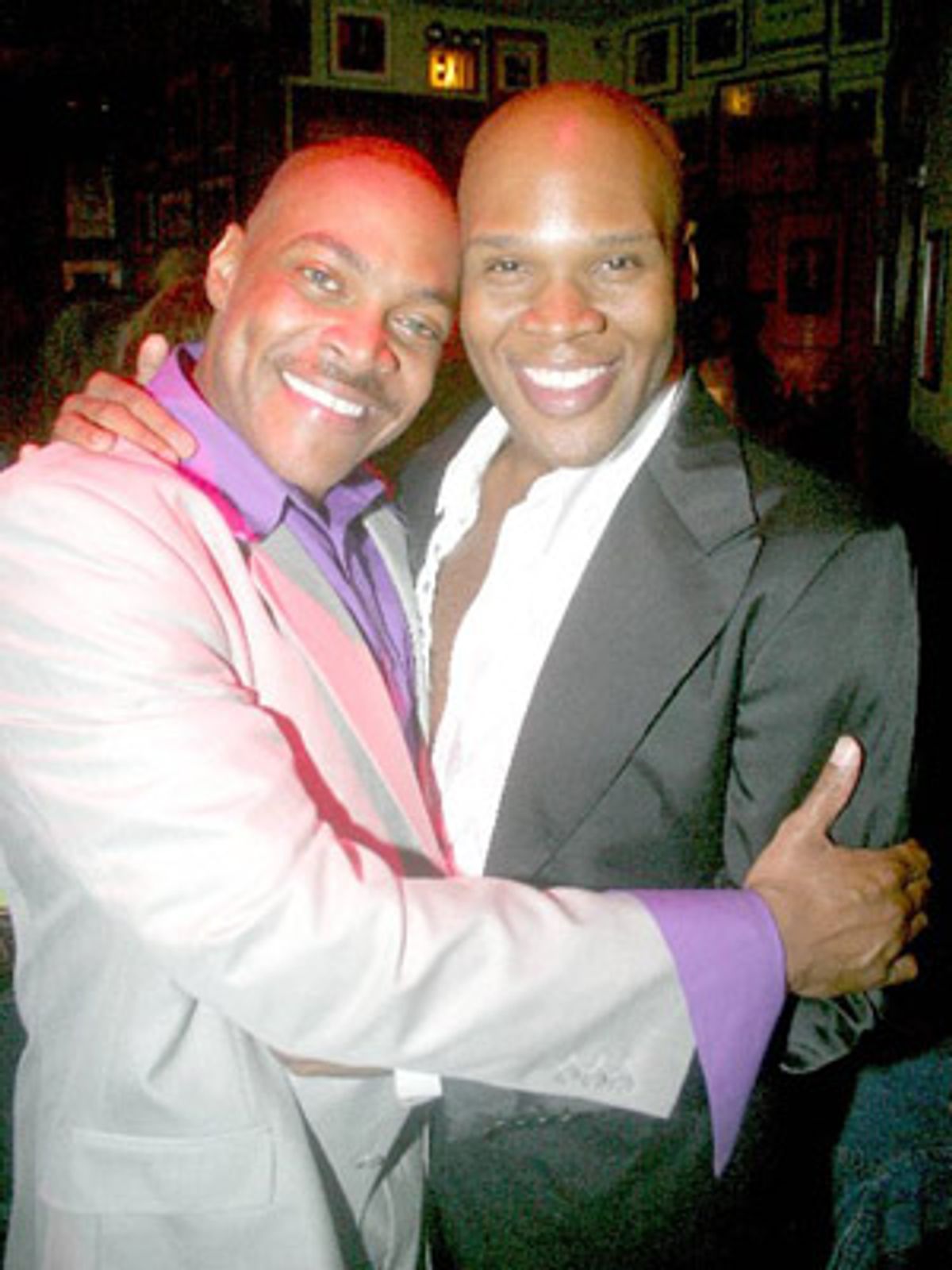 Devin Richards and Michael James Scott at 