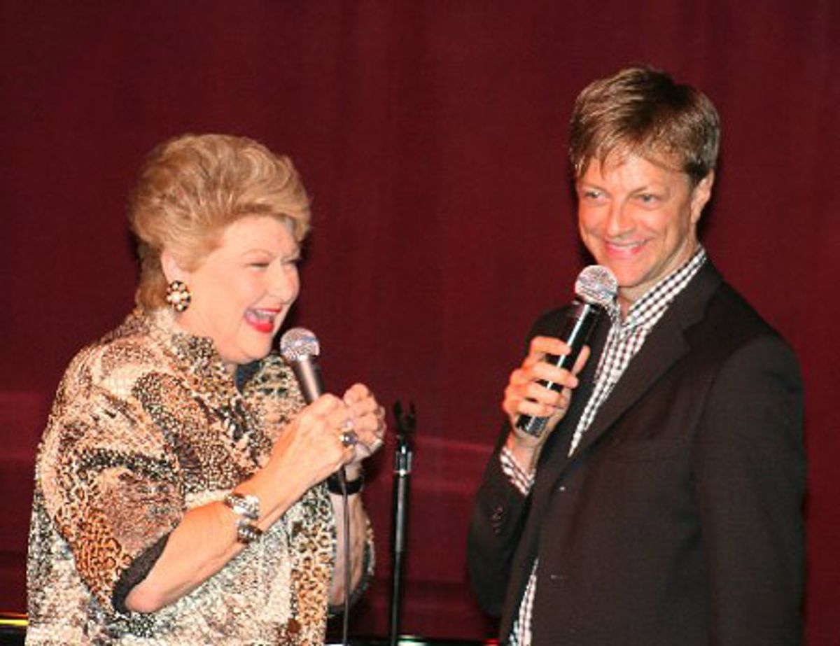 Marilyn Maye and Jim Caruso
 at 