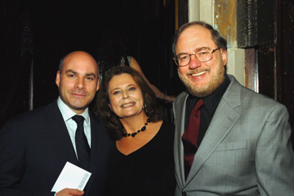 Michael Gyure, Randie Levine-Miller and Rupert Holmes at 