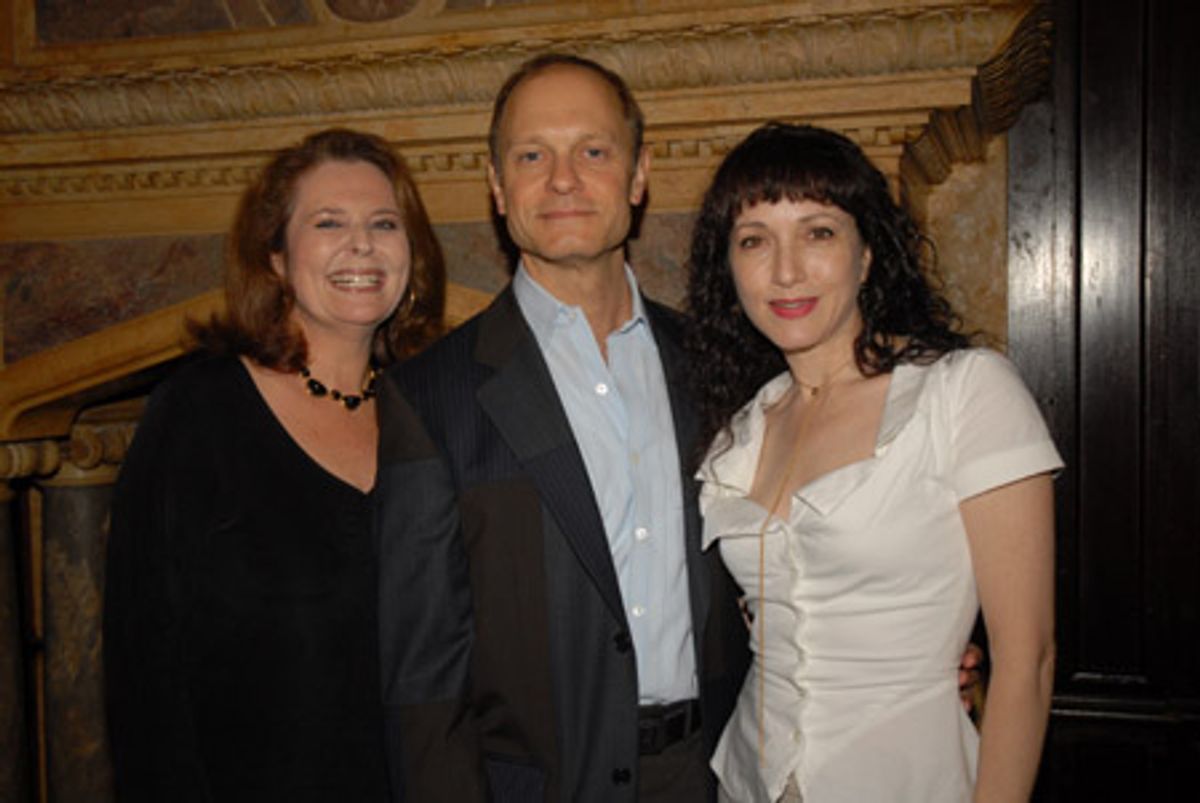 Randie Levine-Miller, David Hyde Pierce and Bebe Neuwirth at 