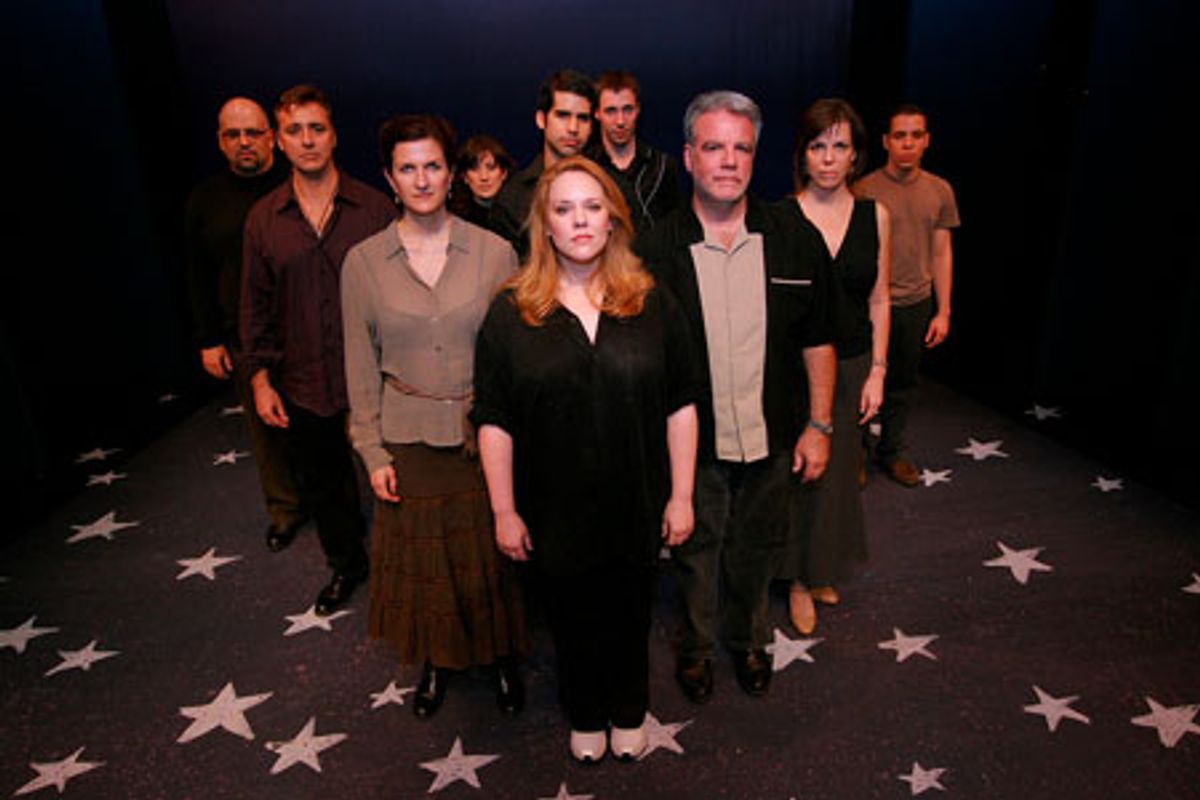 Emily Skinner and Ensemble at York Theatre's 'Zorba' In Rehearsals