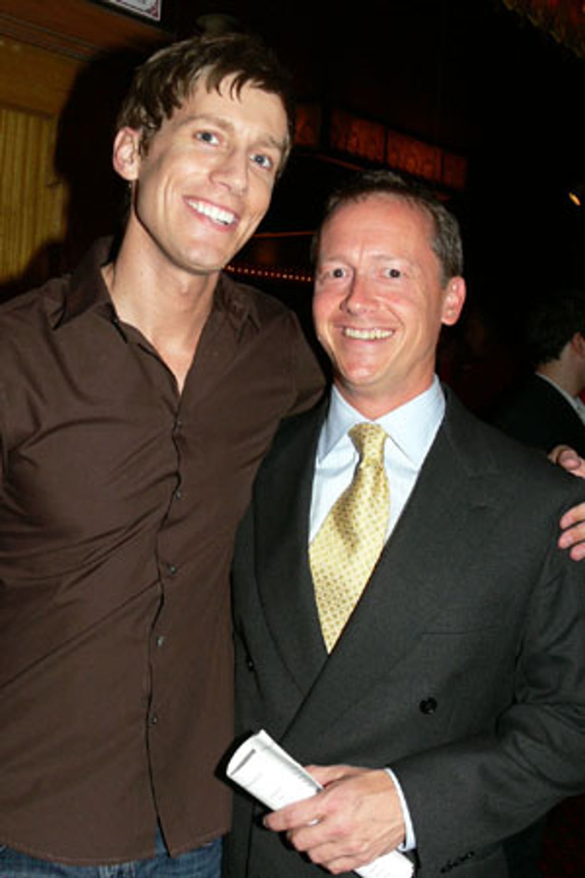 Andrew Samonsky and Rodney Gould at 