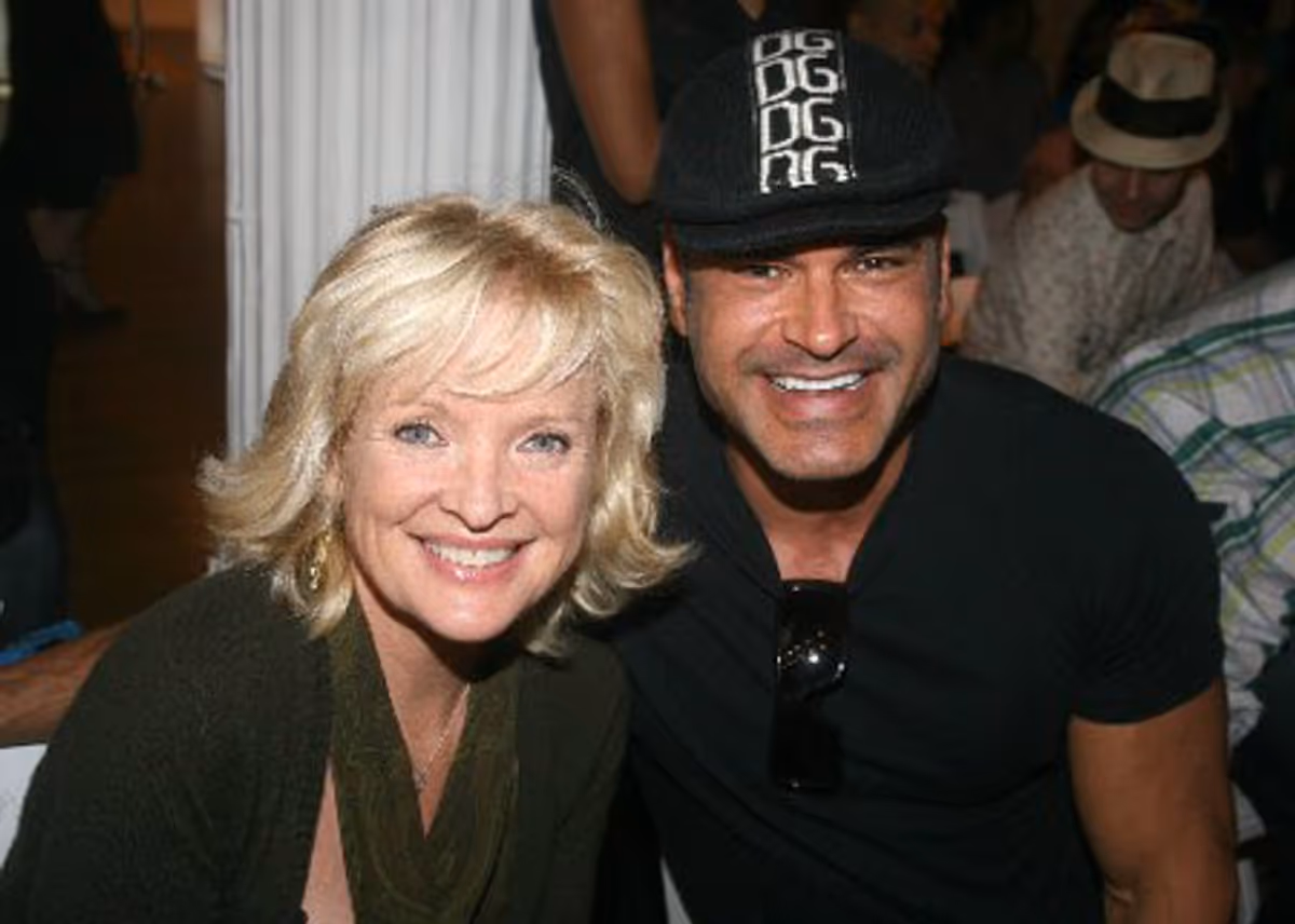 Christine Ebersole and Photographer/Film Director Mike Ruiz at Ebersole at Malan's Spring 2008 Show