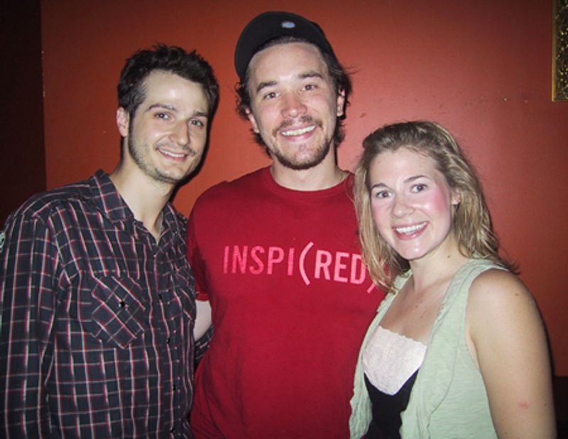 Photo Flash: 'A New Television Arrives' Opening Night — photo 1 of 3