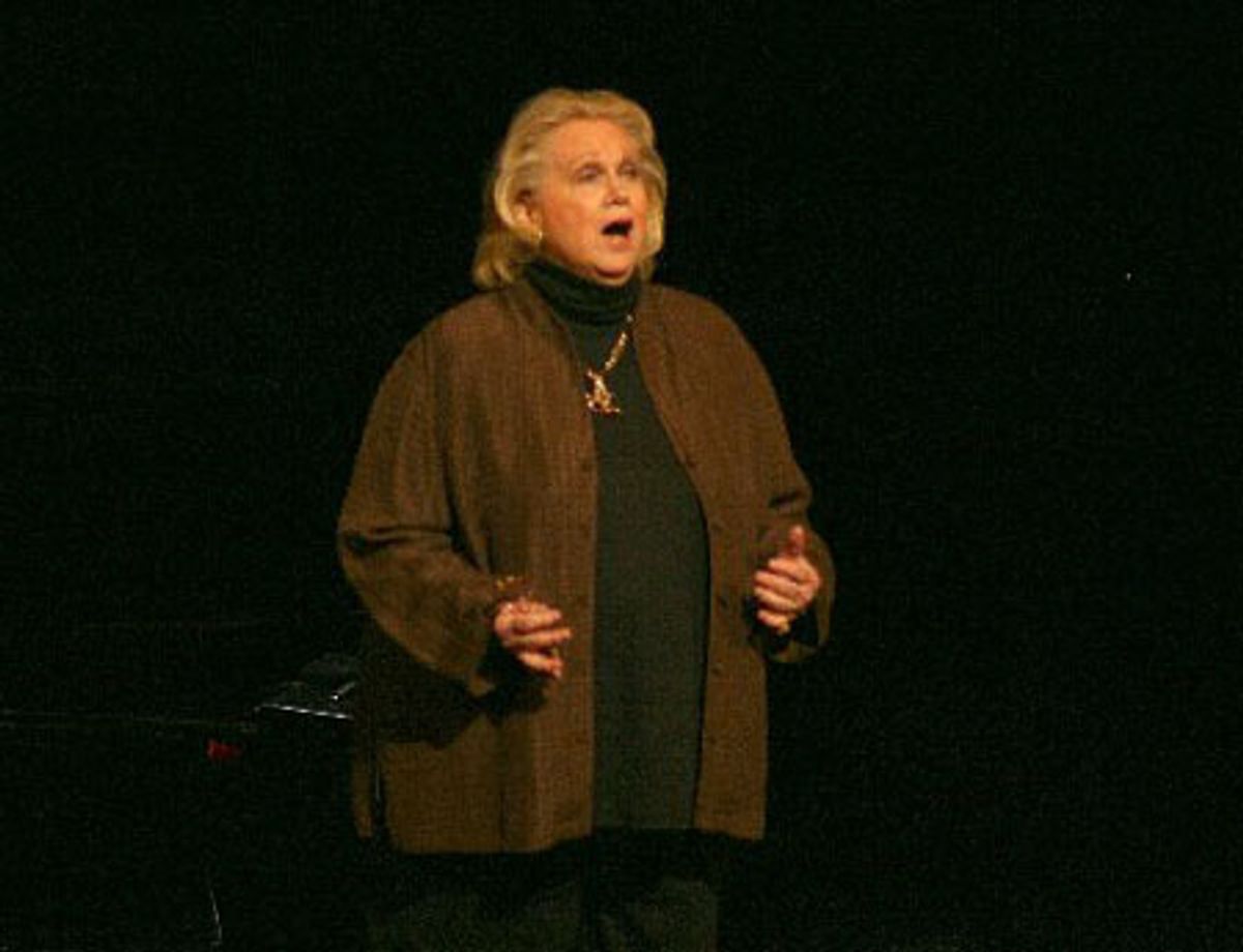 Barbara Cook at Betty Comden Tribute, Great Women Salute