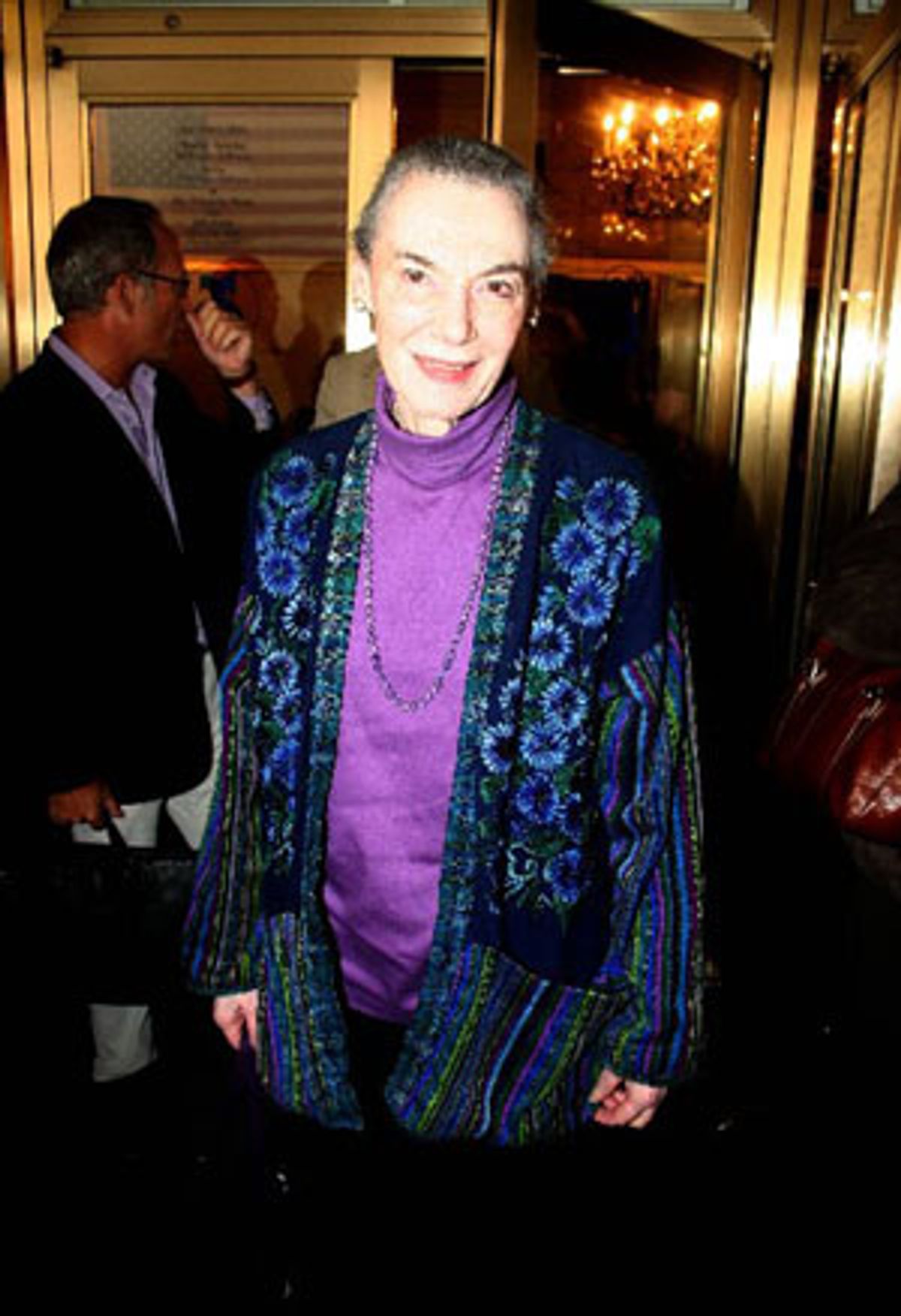 Marian Seldes at Betty Comden Tribute, Great Women Salute