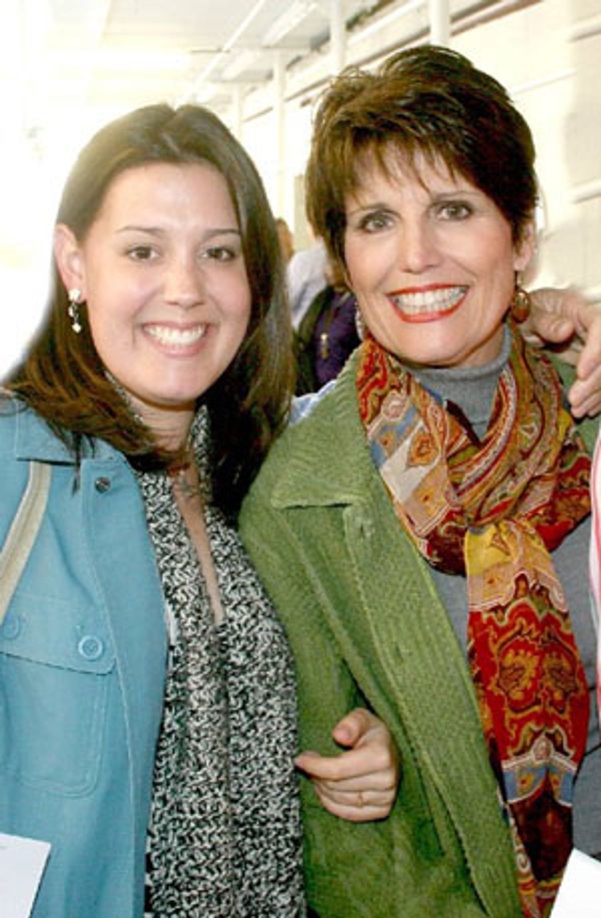 Katie Luckinbill and Lucie Arnaz at 
