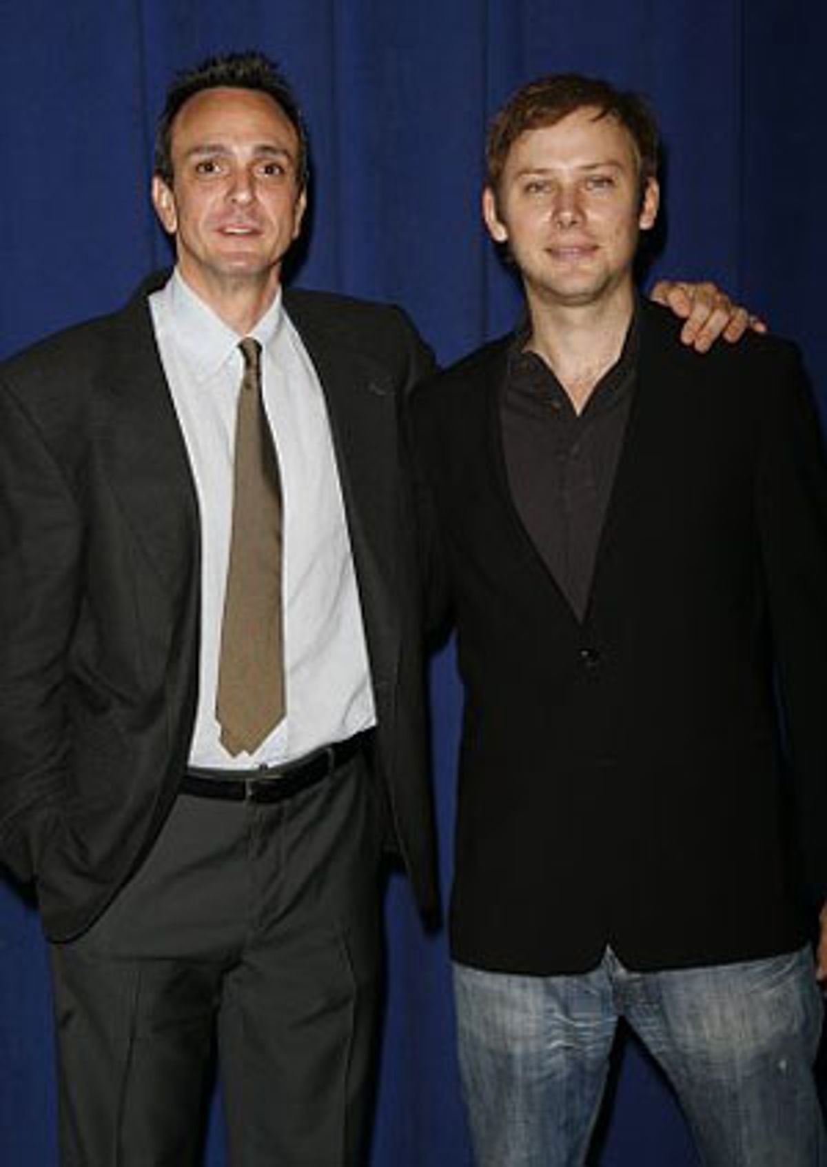 Hank Azaria and Jimmi Simpson at 