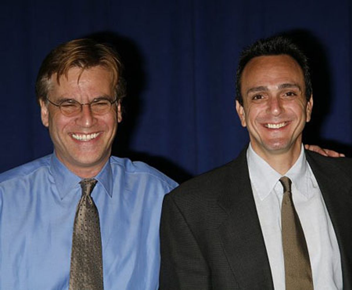 Aaron Sorkin and Hank Azaria at 