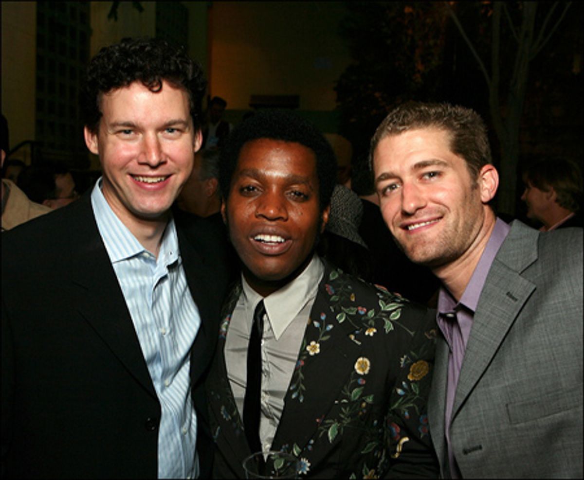 Kevin Earley, Ty Taylor and Matthew Morrison at 