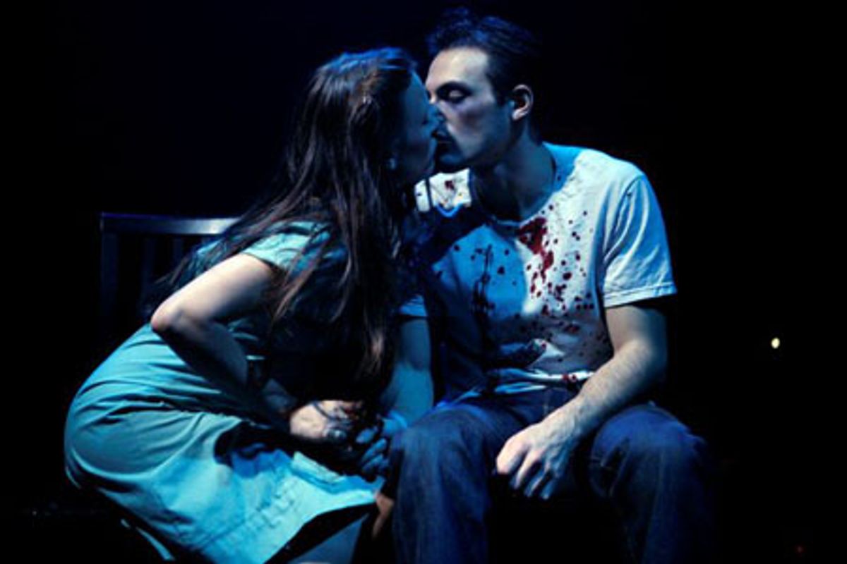 Marisa Rhodes and Eli Schneider
 at 